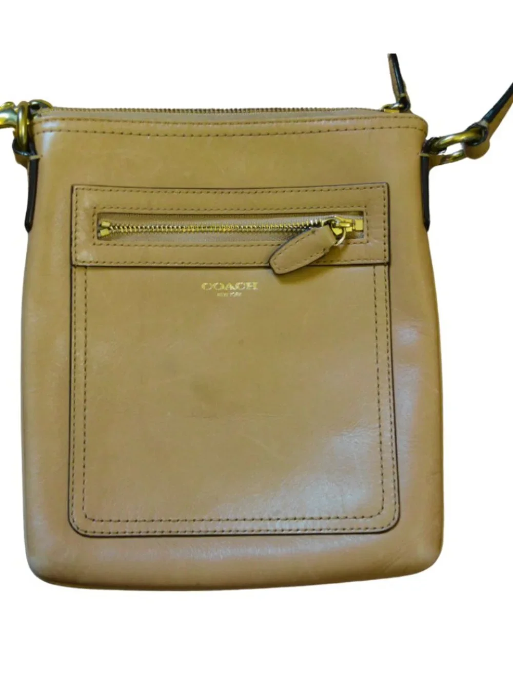 COACH Legacy Leather Swingpack Crossbody Bag